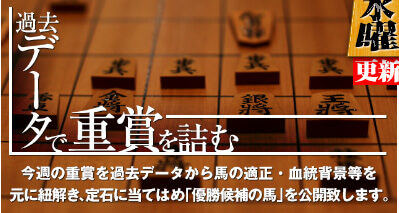 過去のデータを元に「優勝候補の馬」大公開