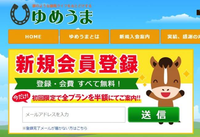 ゆめうまの競馬予想は当たる？口コミは本物？確かな検証をご紹介