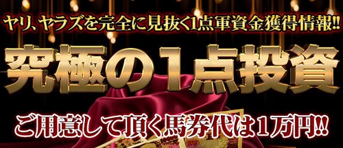 鬼勝ち馬券情報局_究極の1点投資